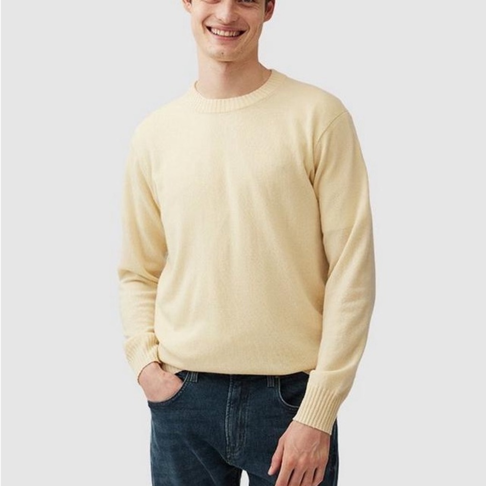 RODD & GUNN men’s Christchurch Wool Cashmere Crew Neck